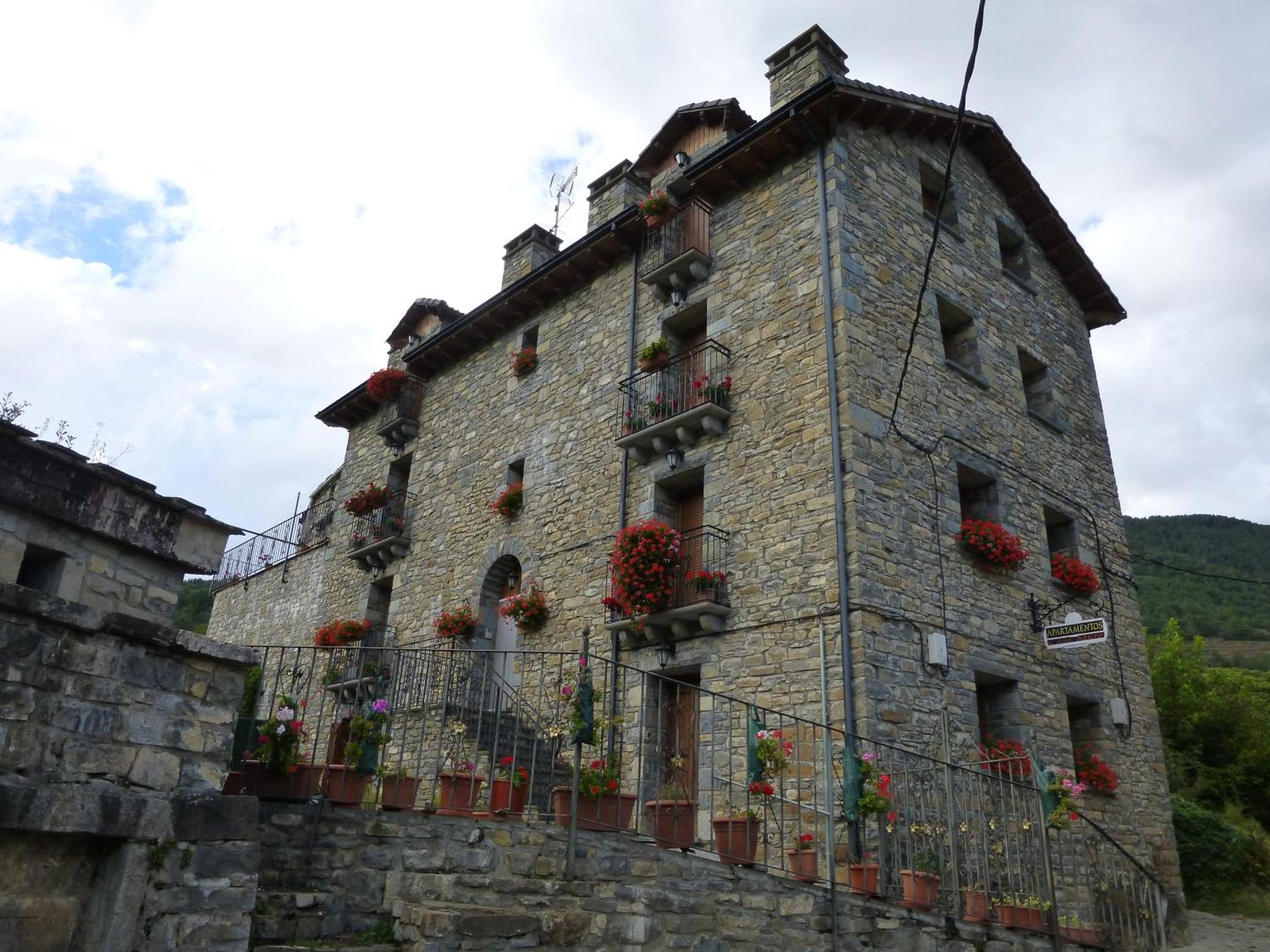 La Abadia De Fragen-Ordesa Lägenhet Torla Exteriör bild