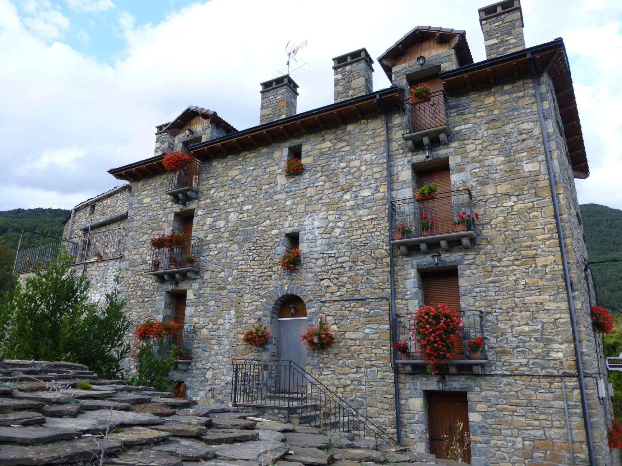 La Abadia De Fragen-Ordesa Lägenhet Torla Exteriör bild